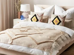 Coperta JAUNPUR Cotone 130 x 180 cm Beige