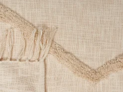 Coperta JAUNPUR Cotone 130 x 180 cm Beige