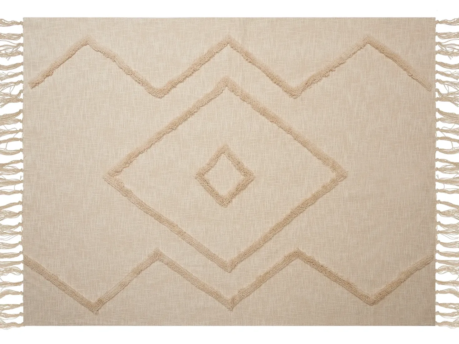 Coperta JAUNPUR Cotone 130 x 180 cm Beige