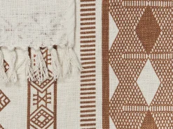 Coperta JORHAT Cotone 130 x 180 cm Beige
