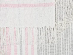 Coperta KAMAN Tessuto 125 x 150 cm Rosa