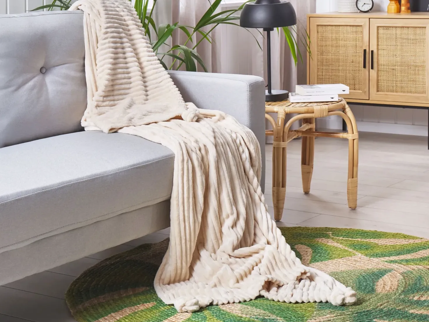 Coperta KAWERI 150 x 200 cm Beige