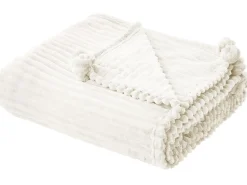 Coperta KAWERI 150 x 200 cm Bianco