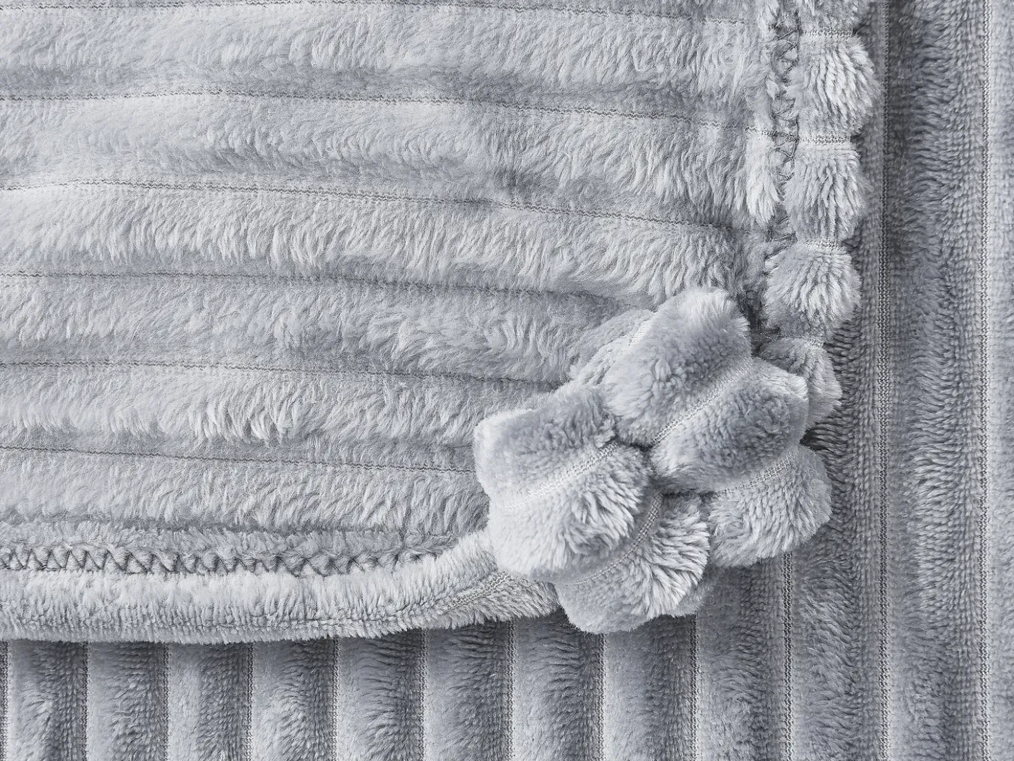 Coperta KAWERI 150 x 200 cm Grigio