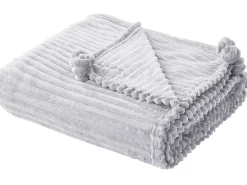 Coperta KAWERI 150 x 200 cm Grigio chiaro