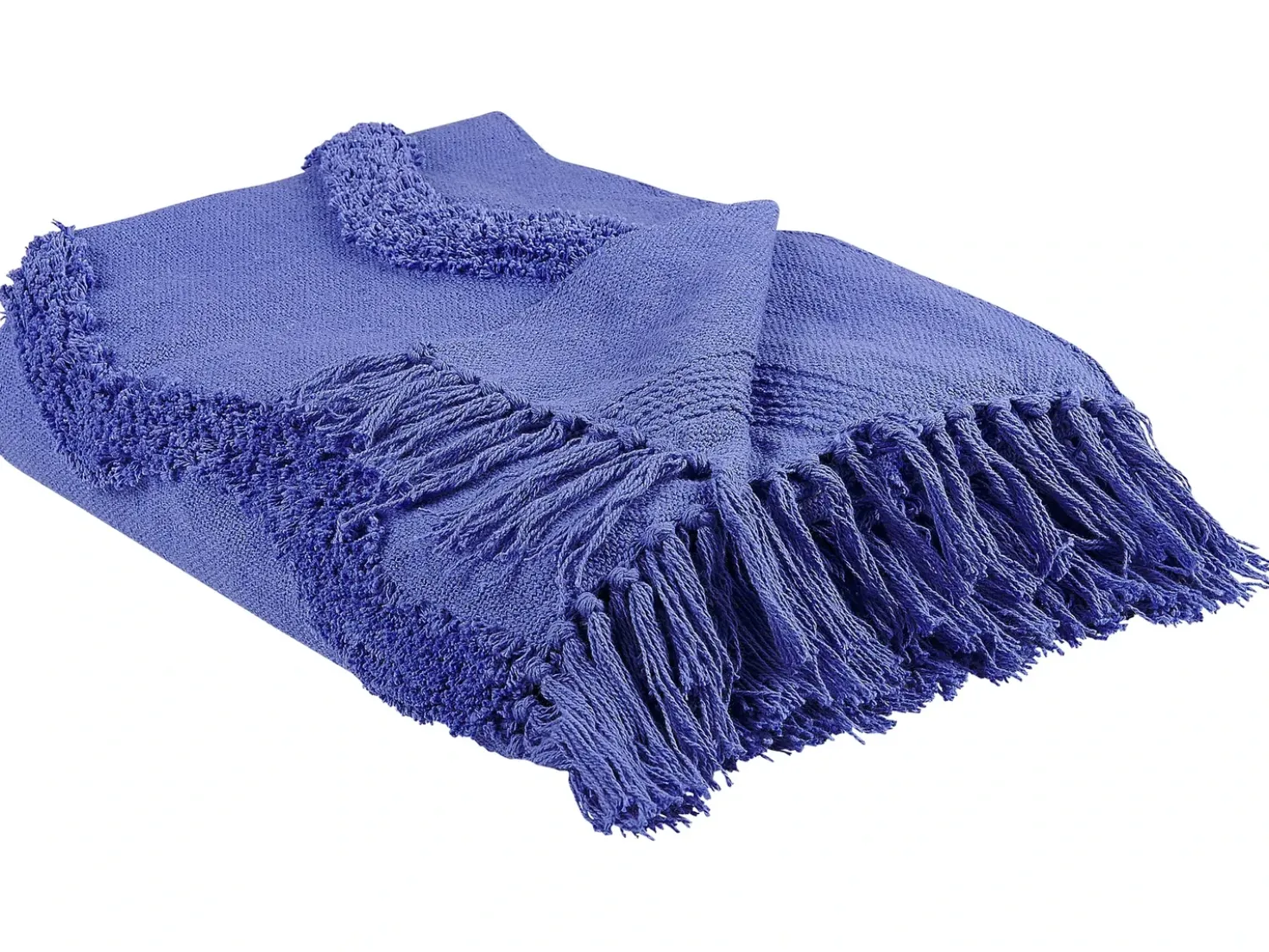 Coperta KHARI Cotone 125 x 150 cm Viola