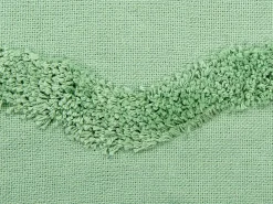 Coperta KHARI Cotone 125 x 150 cm Verde chiaro