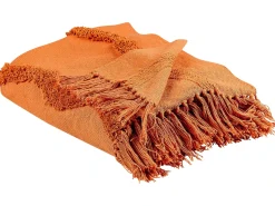 Coperta KHARI Cotone 125 x 150 cm Arancione