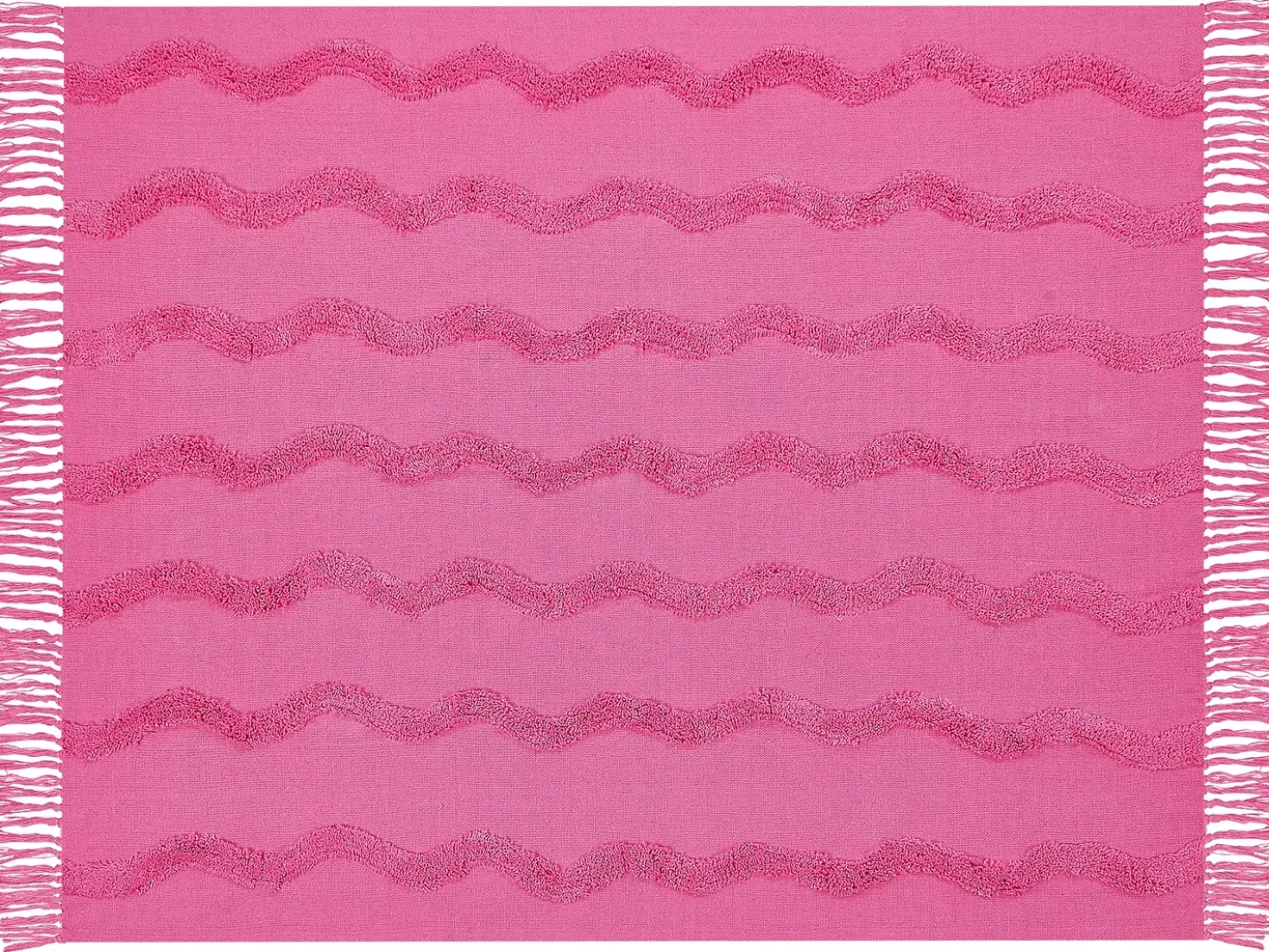 Coperta KHARI Cotone 125 x 150 cm Rosa