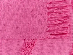 Coperta KHARI Cotone 125 x 150 cm Rosa