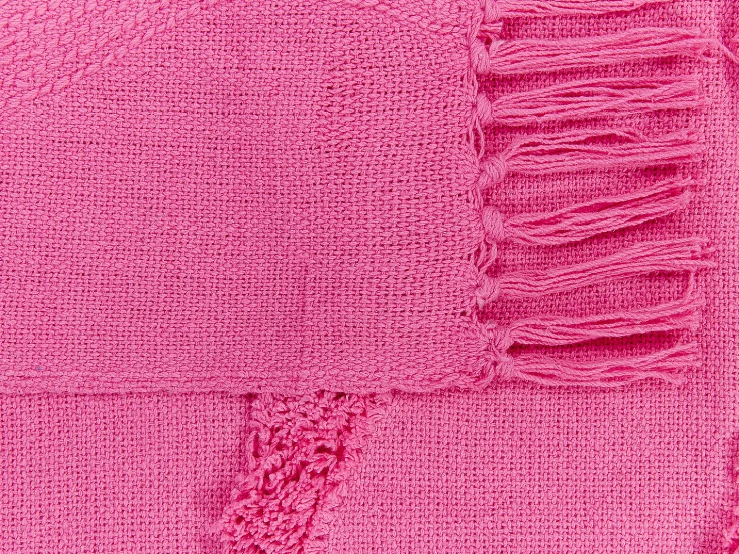 Coperta KHARI Cotone 125 x 150 cm Rosa