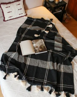 Coperta KULAC Cotone 130 x 170 cm Nero
