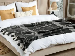 Coperta KULAC Cotone 130 x 170 cm Nero