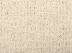 Coperta MALU Cotone 125 x 150 cm Beige chiaro