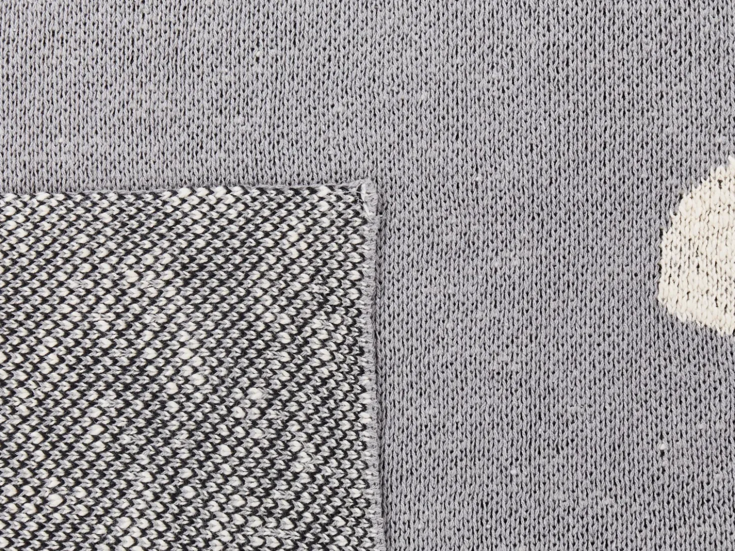 Coperta MATTA Cotone 130 x 170 cm Grigio