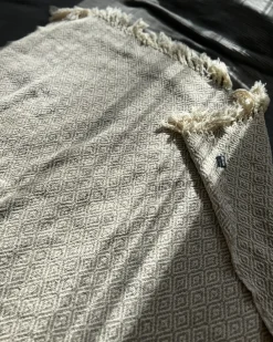 Coperta MITYAL Cotone 125 x 150 cm Tortora