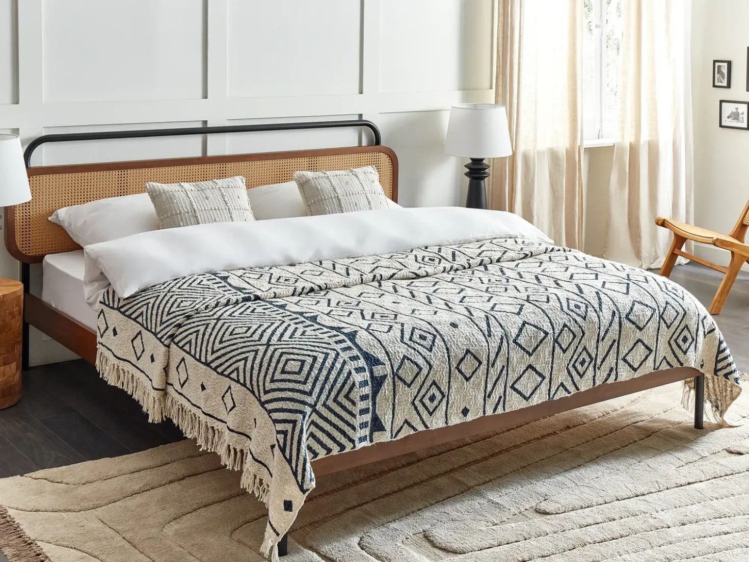 Coperta NAJUY Cotone 220 x 240 cm Beige