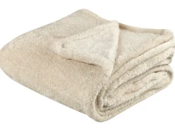 Coperta NAMDU 125 x 150 cm Beige chiaro