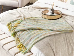 Coperta NUWAR Tessuto 130 x 170 cm Giallo