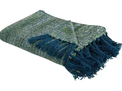 Coperta PAIRE Tessuto 130 x 170 cm Foglia di tè