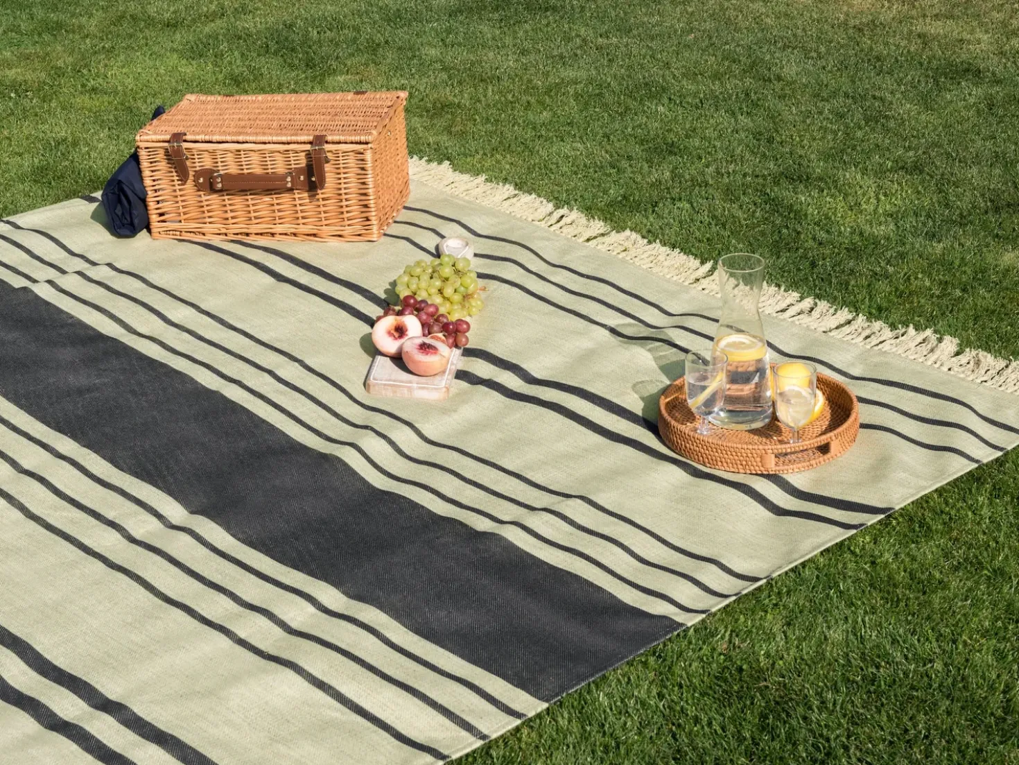 Coperta per picnic BHONG 200 x 200 cm Beige