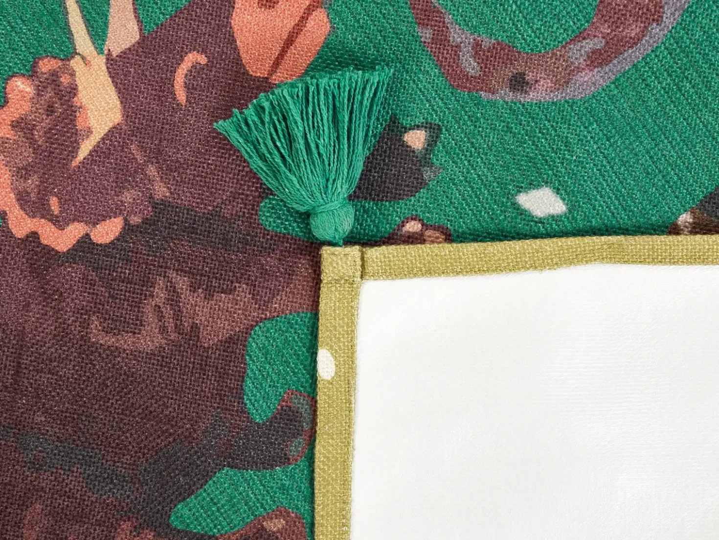 Coperta per picnic TUZIANI 200 x 200 cm Verde