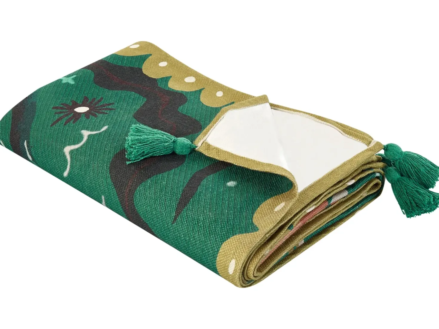 Coperta per picnic TUZIANI 200 x 200 cm Verde