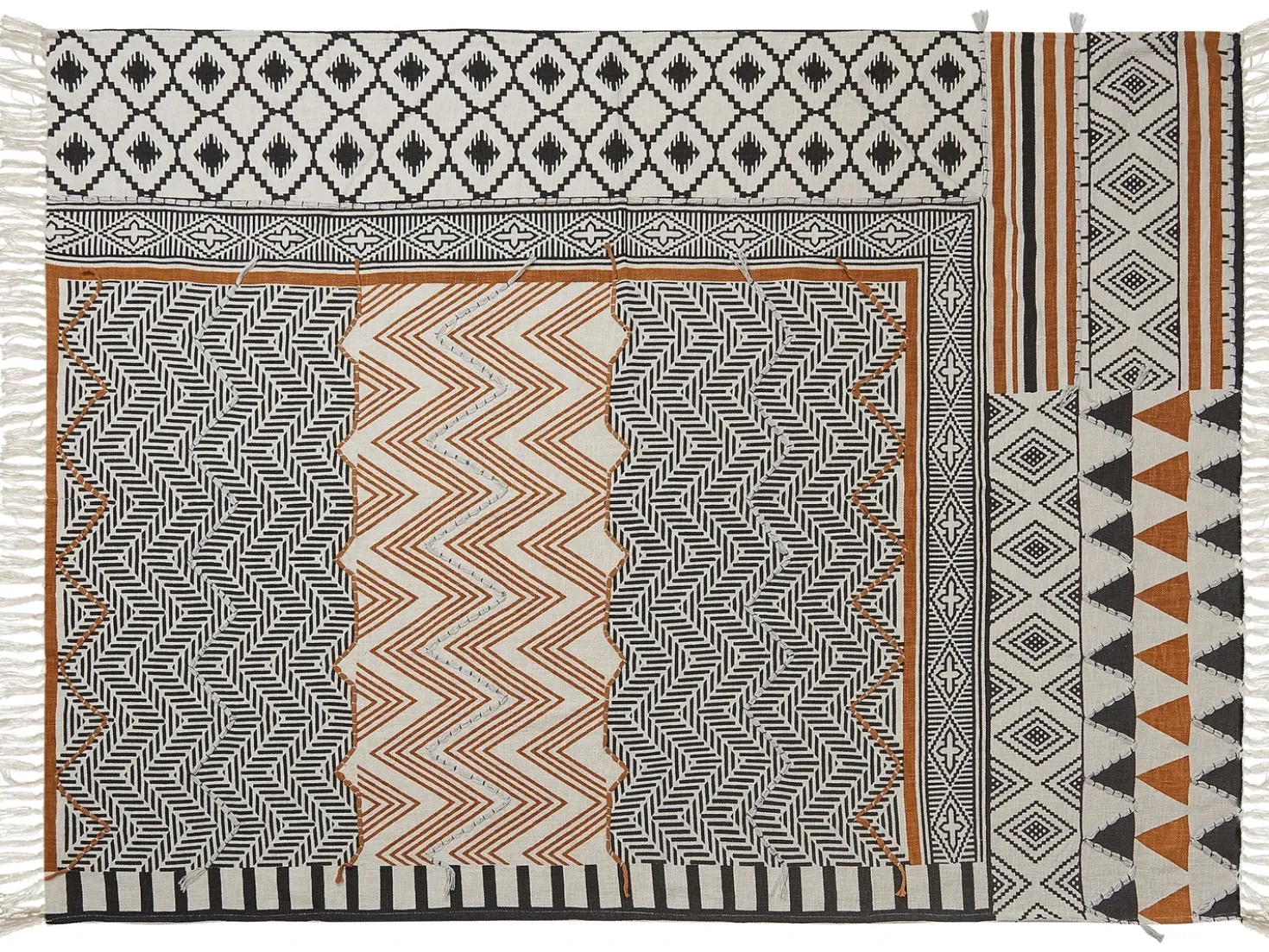 Coperta PRODDATUR Cotone 130 x 180 cm Multicolore