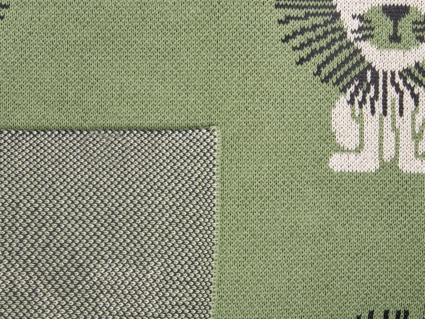 Coperta RUSAMI Cotone 130 x 170 cm Verde