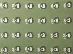 Coperta RUSAMI Cotone 130 x 170 cm Verde