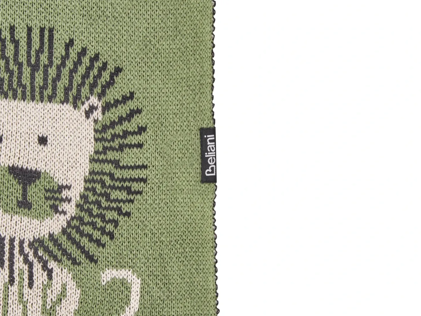 Coperta RUSAMI Cotone 130 x 170 cm Verde