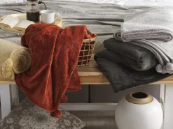 Coperta SAITLER 200 x 220 cm Grigio chiaro
