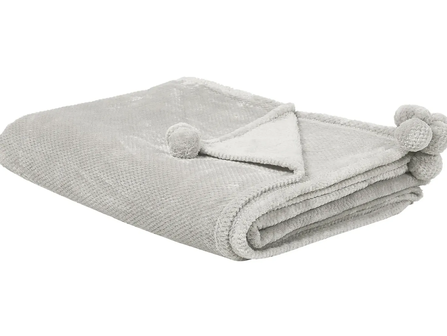 Coperta SAITLER 200 x 220 cm Grigio chiaro