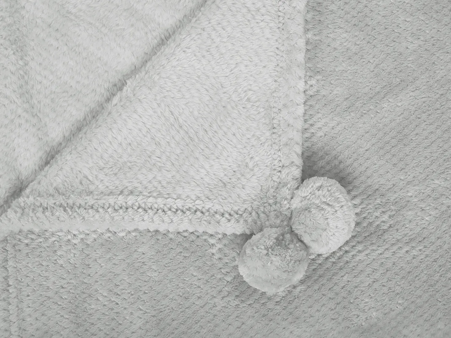 Coperta SAITLER 200 x 220 cm Grigio chiaro