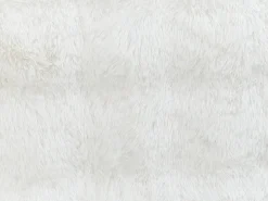 Coperta SALKA Finta pelliccia 200 x 220 cm Bianco