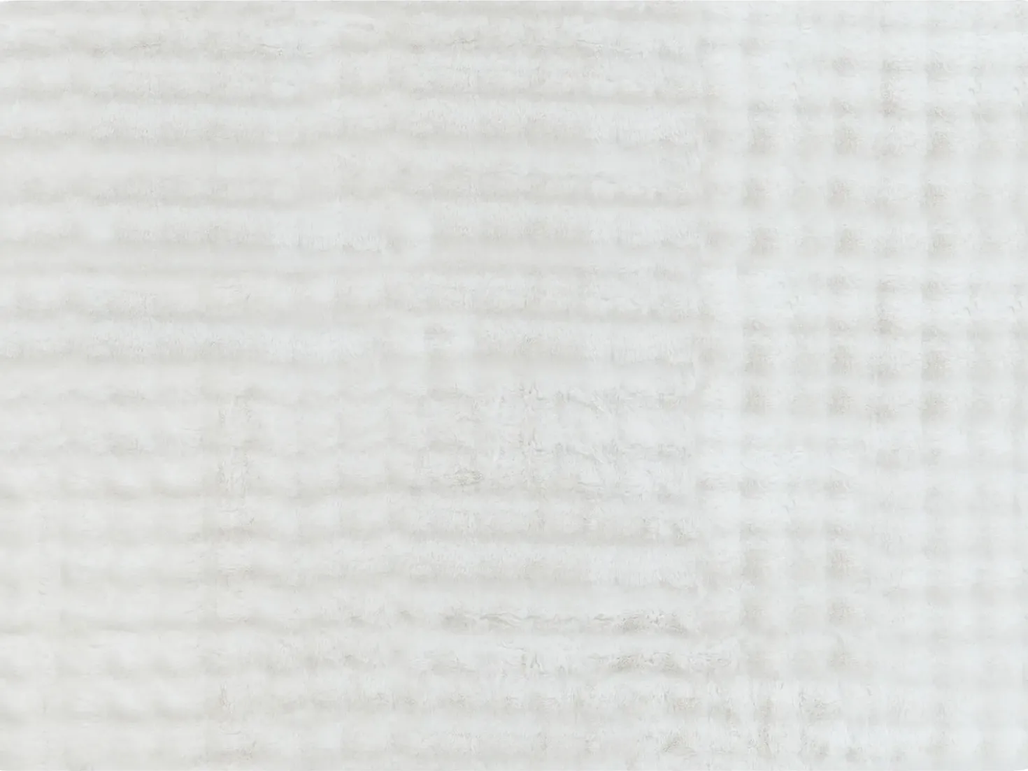 Coperta SALKA Finta pelliccia 150 x 200 cm Bianco