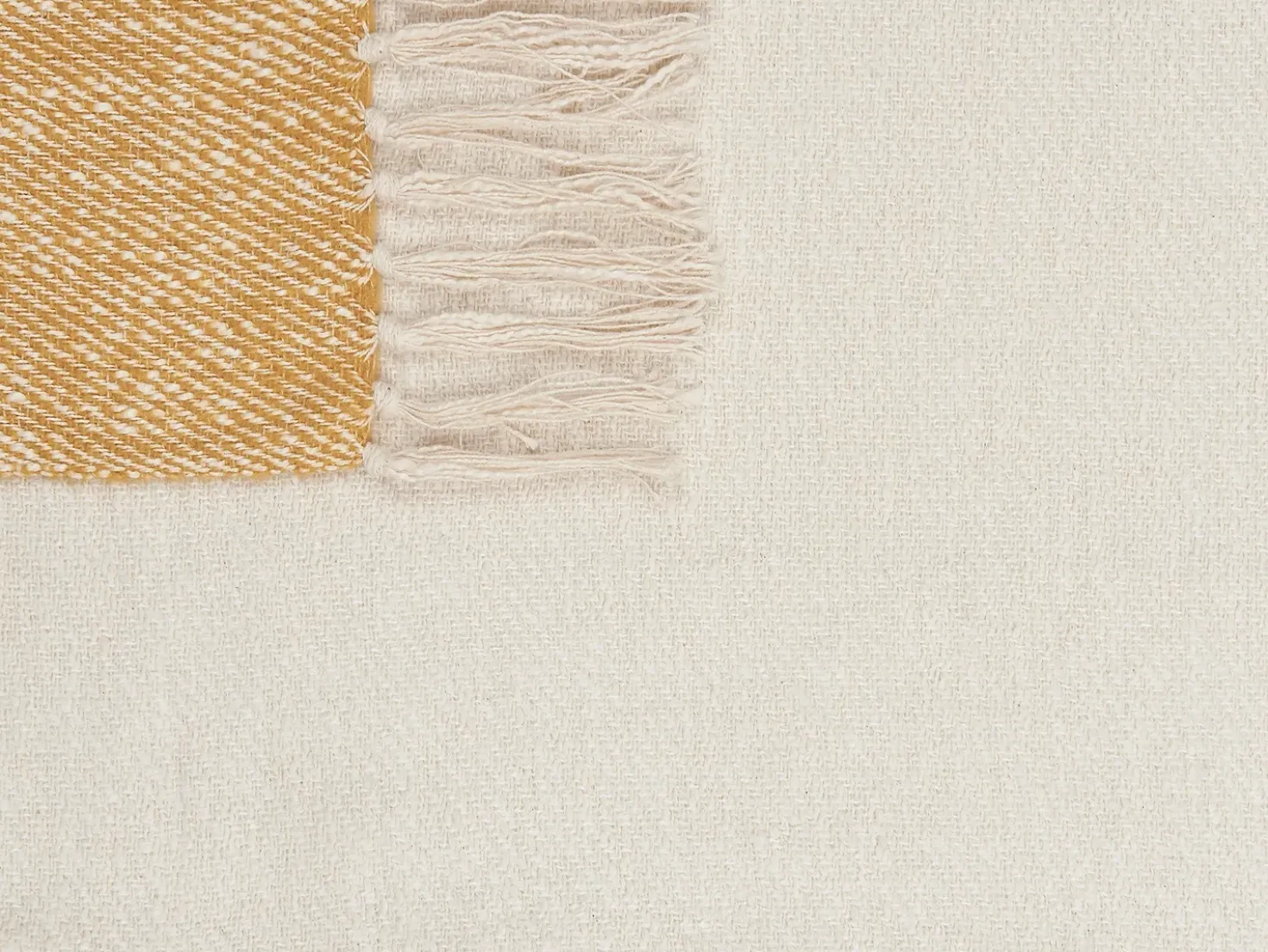 Coperta SALME Tessuto 130 x 170 cm Beige