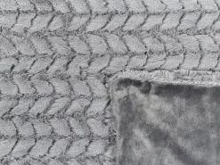Coperta SARASWATI 200 x 220 cm Grigio chiaro
