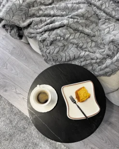 Coperta SARASWATI 200 x 220 cm Grigio chiaro