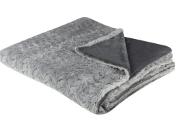 Coperta SARASWATI 200 x 220 cm Grigio chiaro
