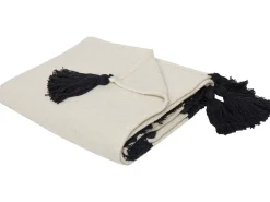 Coperta SEDIO Cotone 125 x 150 cm Bianco