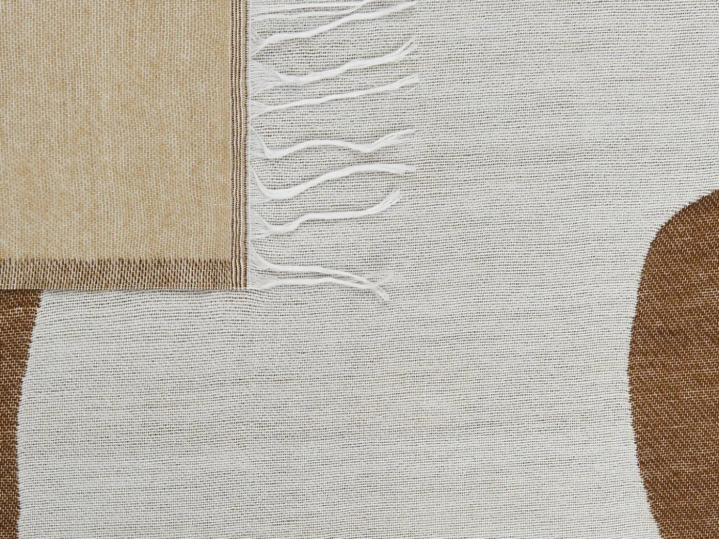 Coperta SIDDHA Tessuto 130 x 170 cm Marrone