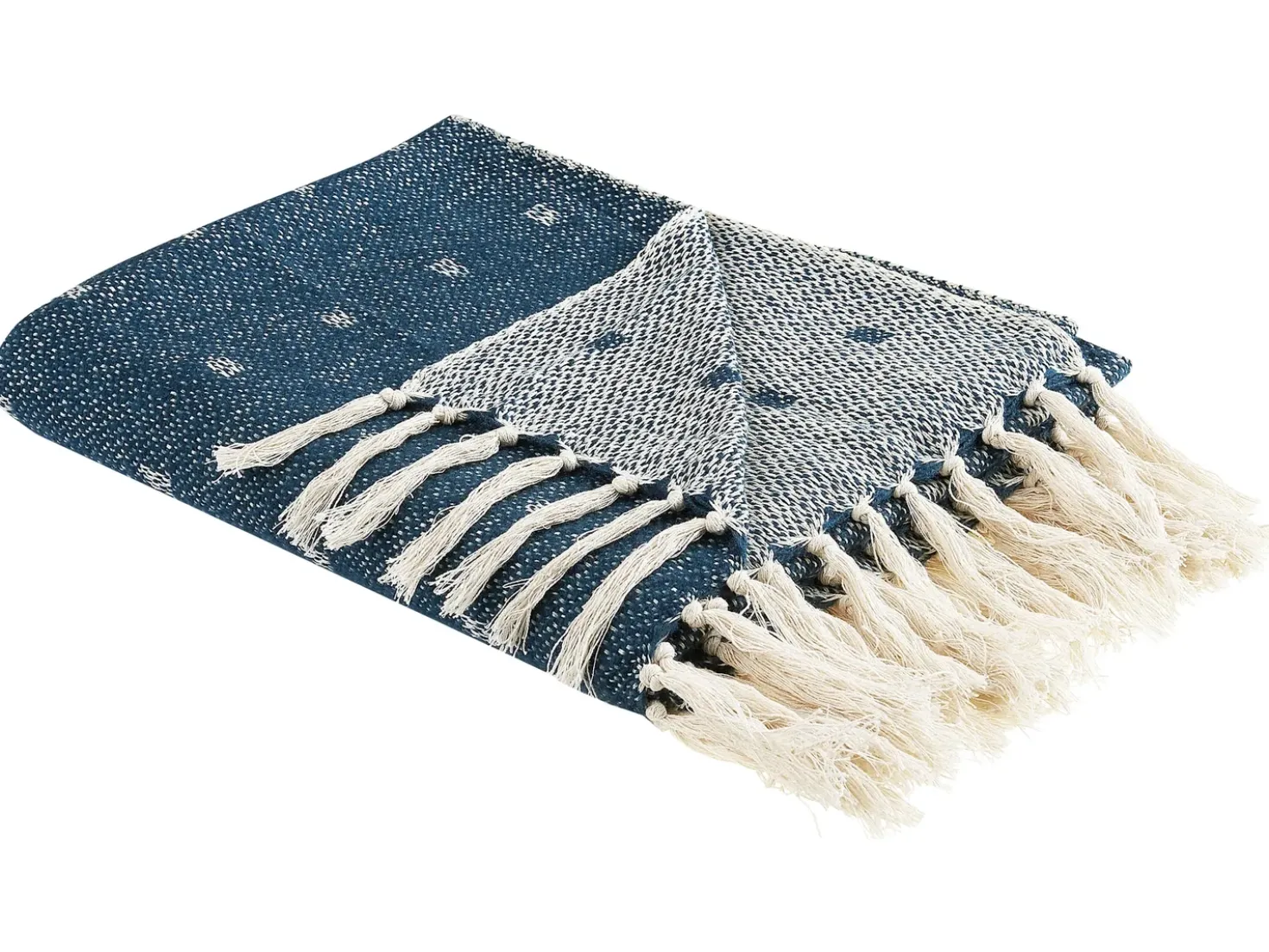 Coperta TAARI Cotone 130 x 170 cm Foglia di tè