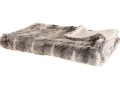 Coperta TADDART Tessuto 180 x 220 cm Marrone