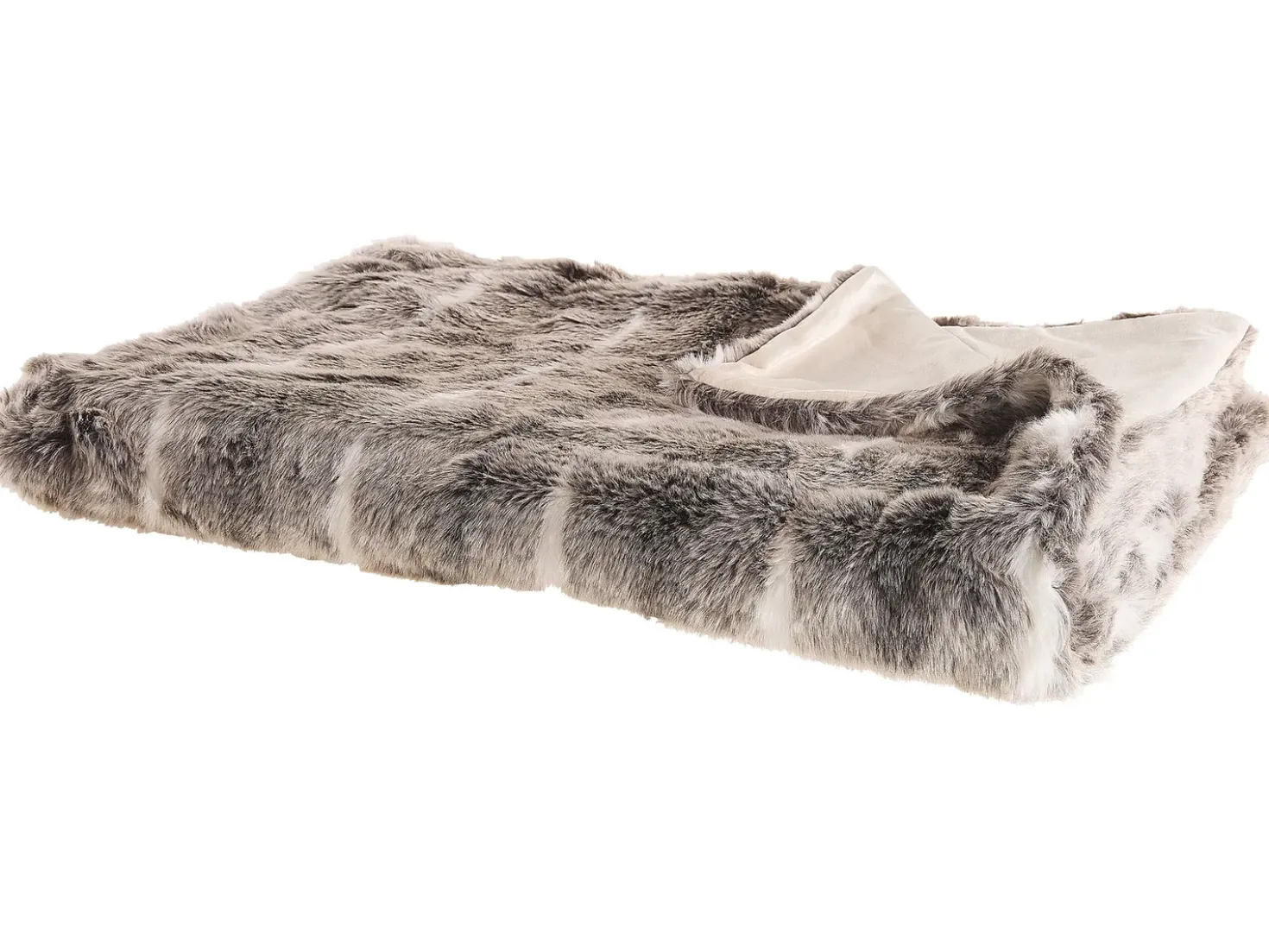 Coperta TADDART Tessuto 180 x 220 cm Marrone
