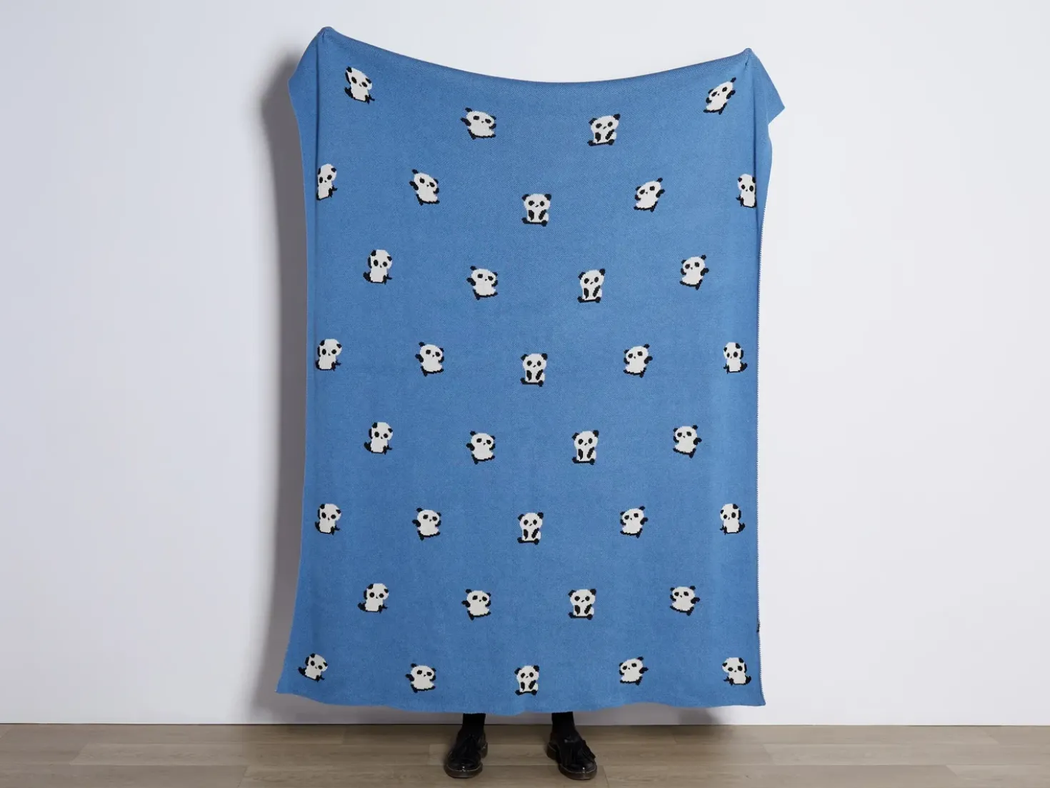 Coperta TALOKAN Cotone 130 x 170 cm Blu