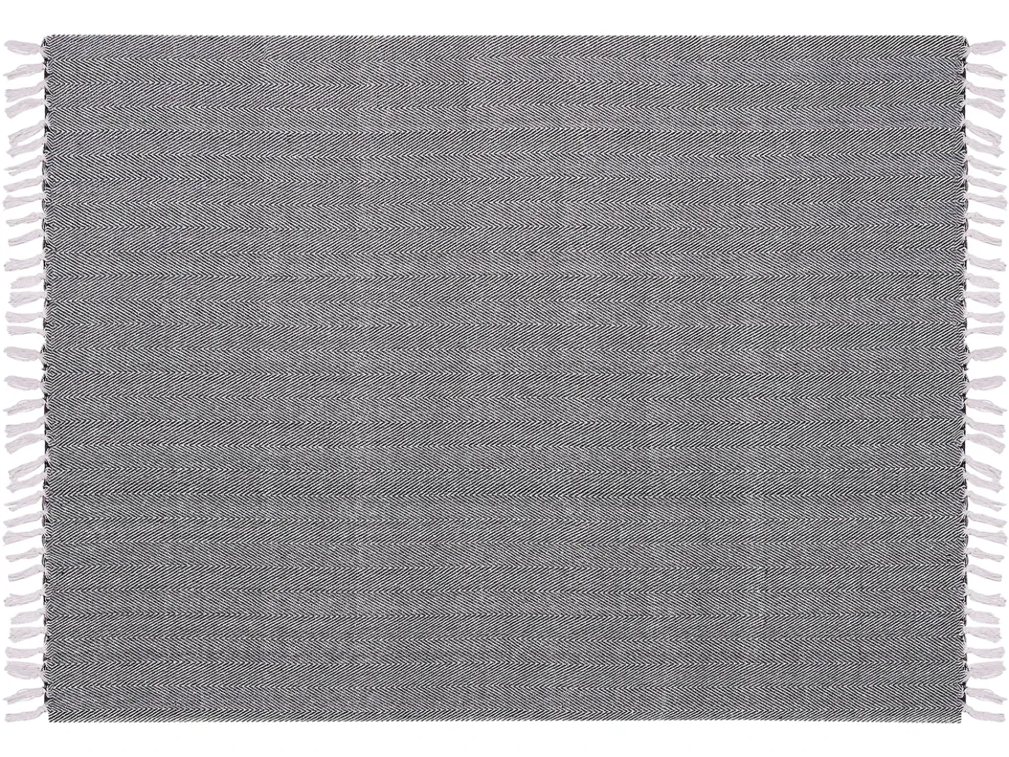 Coperta TANGIER Cotone 130 x 160 cm Nero