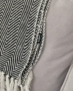 Coperta TANGIER Cotone 130 x 160 cm Nero
