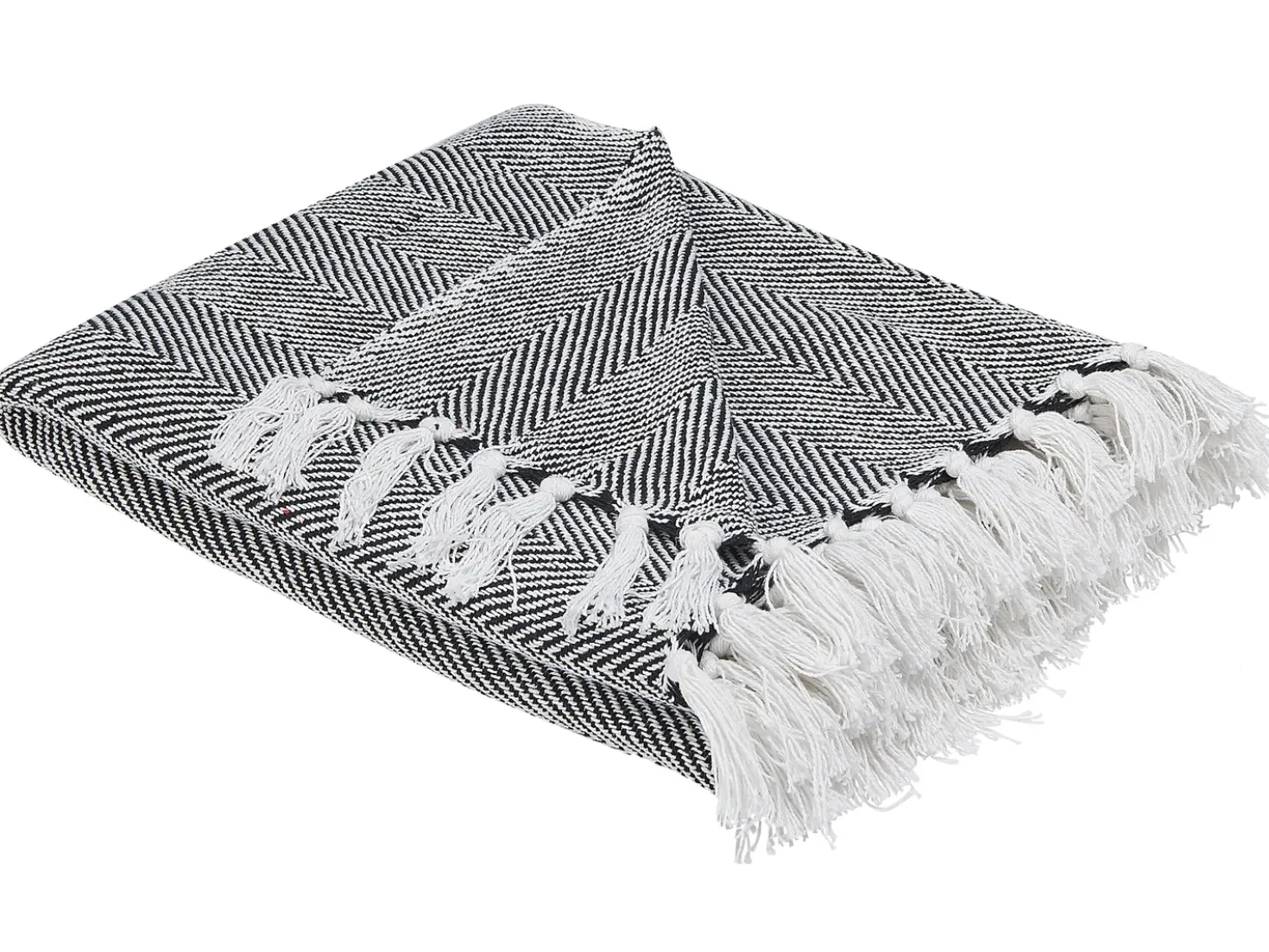 Coperta TANGIER Cotone 130 x 160 cm Nero