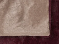 Coperta TANTAN 180 x 220 cm Bordeaux